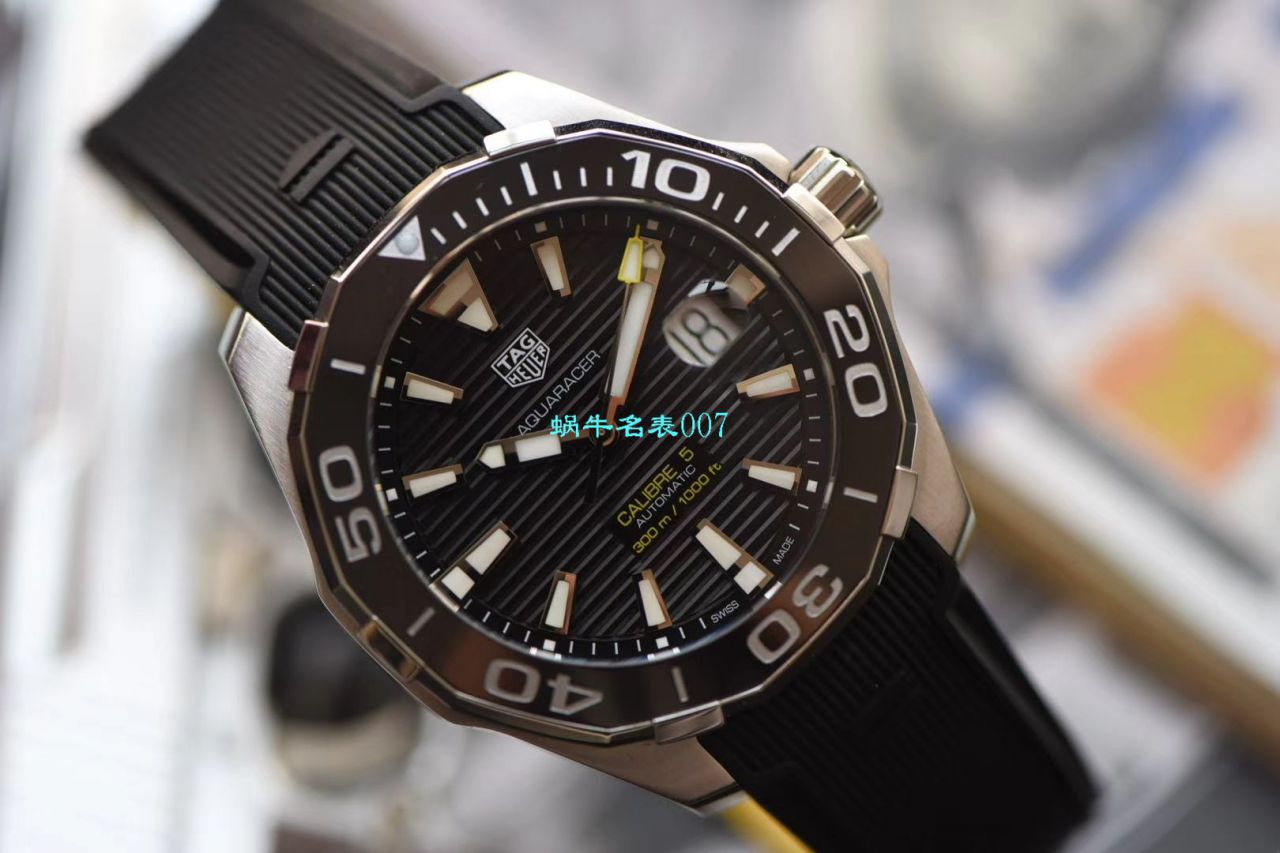 【V6 Factory 官网 top  Replica Watches 】 TAG Heuer 竞潜300米WAY201A.FT6069 wrist watches  / TG086