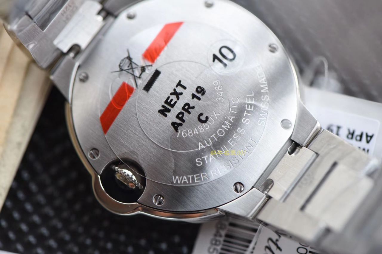 【 Video analysis V6 Factory 6K蓝气球076 Movement 】 Cartier  蓝气球女装 Watches 33MM和36毫米W6920071、W6920046 / K168