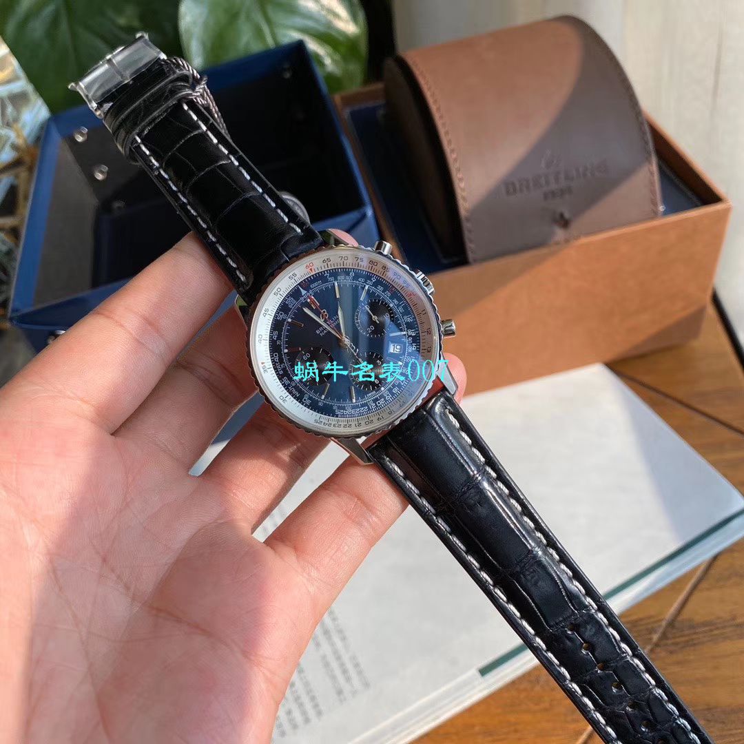 【渠道原单百年经典！】 Breitling 航空计时1B01计时 wrist watches 43系列AB0121211C1A1 wrist watches  / BL136