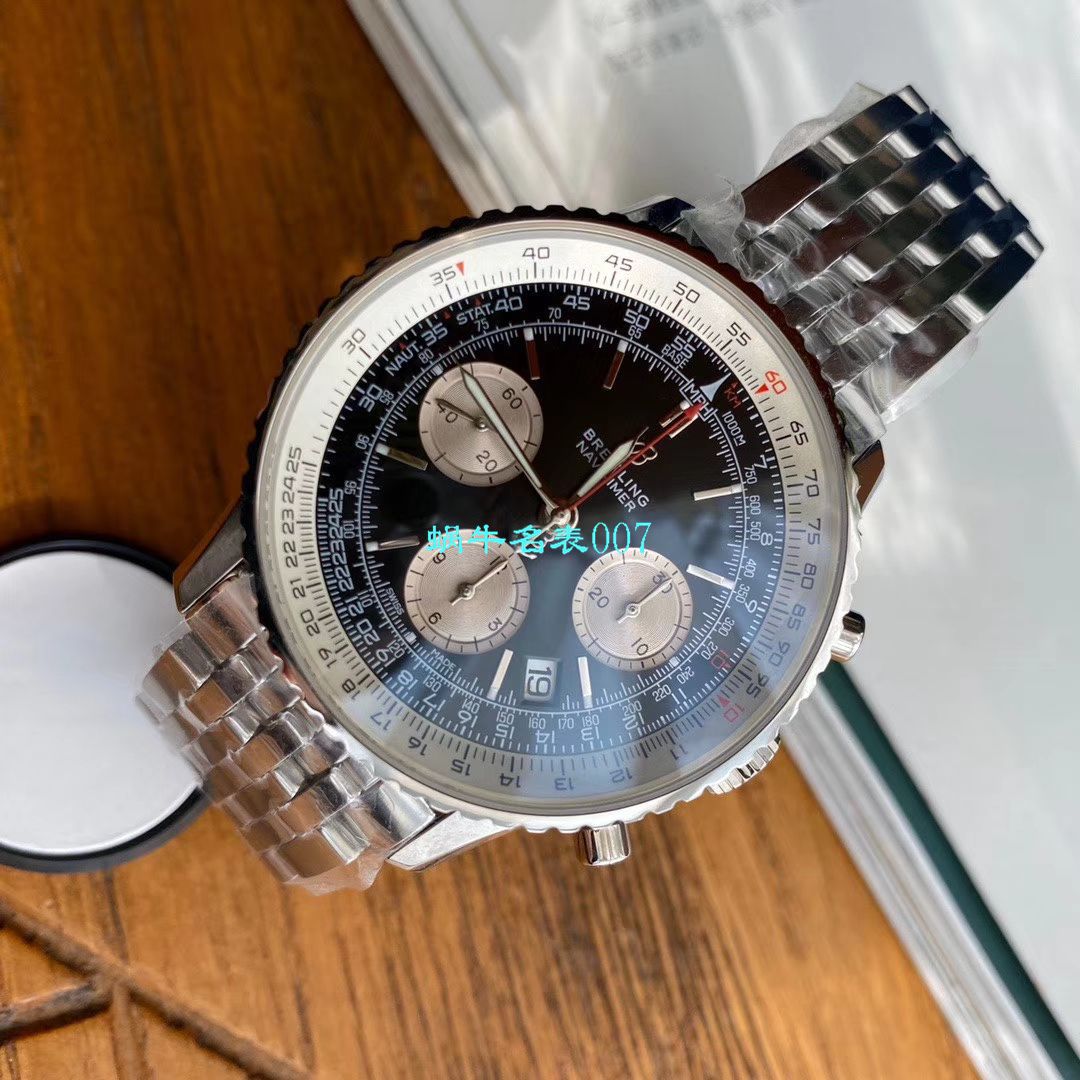 【渠道原单百年经典！】 Breitling 航空计时1B01计时 wrist watches 43系列AB0121211B1A1 wrist watches  / BL137