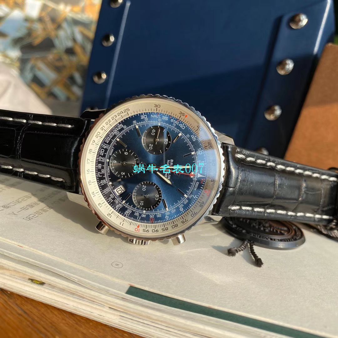 【渠道原单百年经典！】 Breitling 航空计时1B01计时 wrist watches 43系列AB0121211C1A1 wrist watches  / BL136