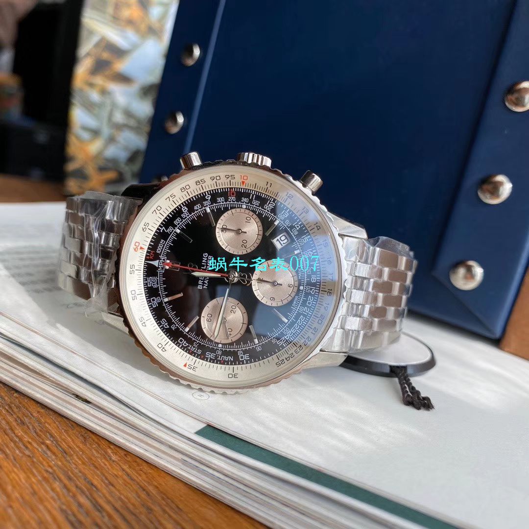 【渠道原单百年经典！】 Breitling 航空计时1B01计时 wrist watches 43系列AB0121211B1A1 wrist watches  / BL137