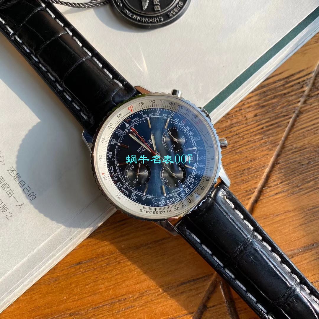 【渠道原单百年经典！】 Breitling 航空计时1B01计时 wrist watches 43系列AB0121211C1A1 wrist watches  / BL136