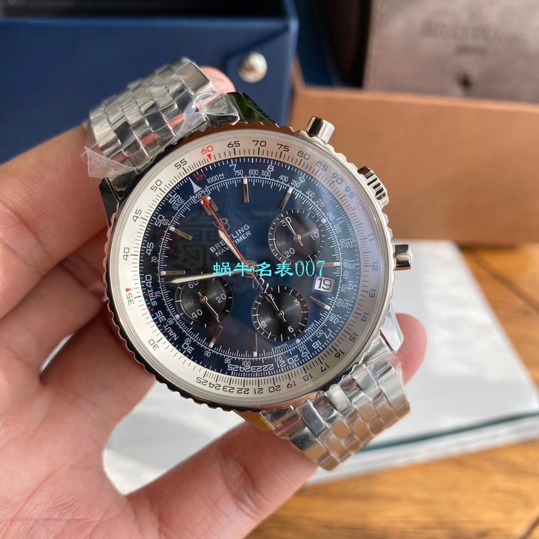 【渠道原单百年经典！】 Breitling 航空计时1B01计时 wrist watches 43系列AB0121211C1A1 wrist watches  / BL136