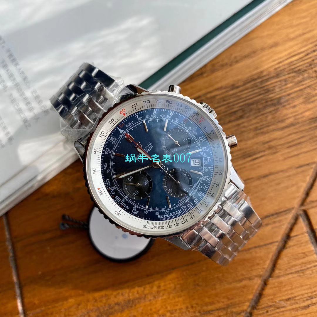 【渠道原单百年经典！】 Breitling 航空计时1B01计时 wrist watches 43系列AB0121211C1A1 wrist watches  / BL136