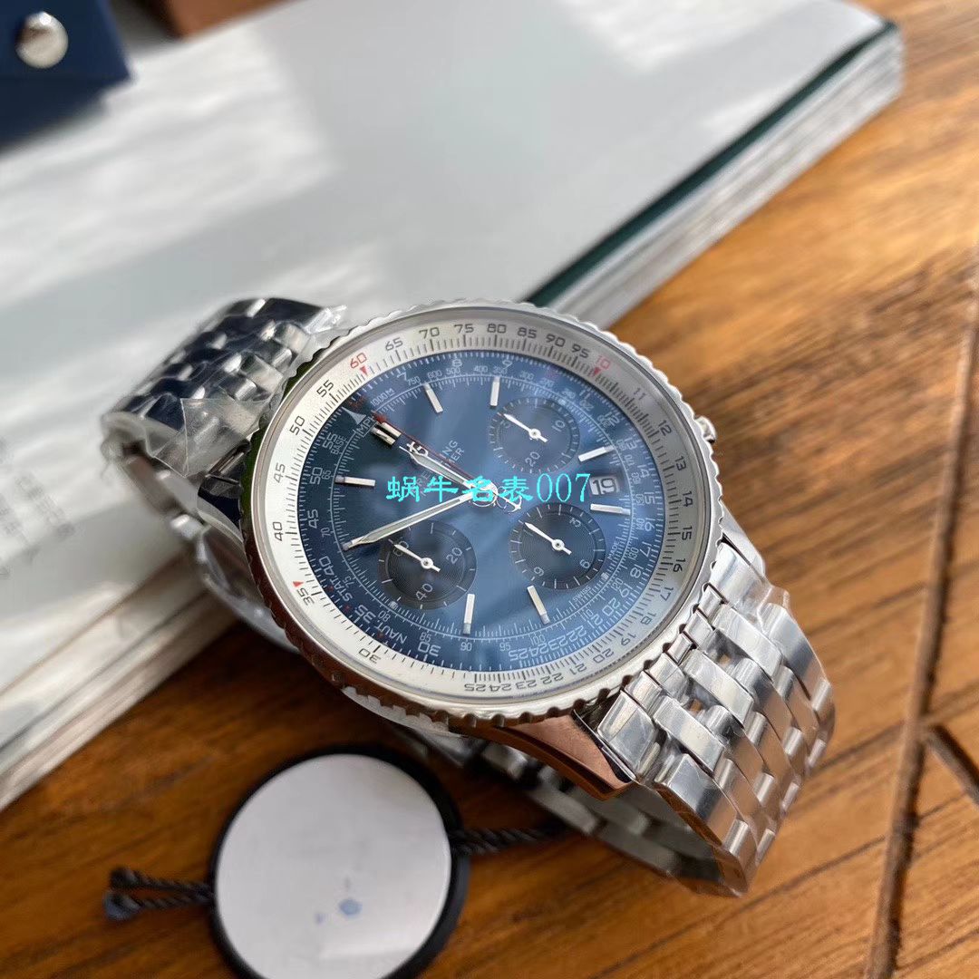 【渠道原单百年经典！】 Breitling 航空计时1B01计时 wrist watches 43系列AB0121211C1A1 wrist watches  / BL136