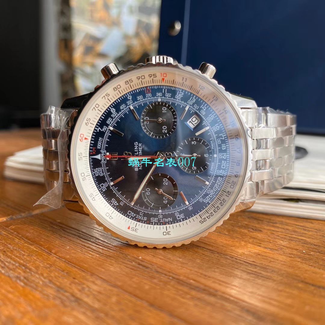 【渠道原单百年经典！】 Breitling 航空计时1B01计时 wrist watches 43系列AB0121211C1A1 wrist watches  / BL136