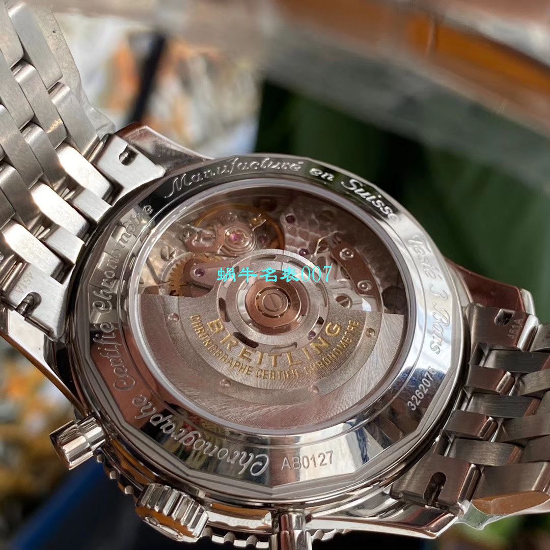 【渠道原单百年经典！】 Breitling 航空计时1B01计时 wrist watches 43系列AB0121211C1A1 wrist watches  / BL136