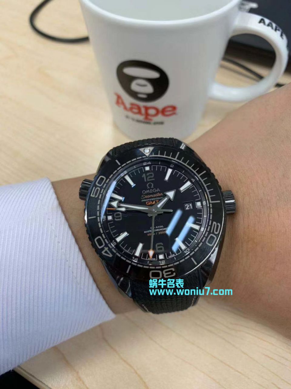 【VS Perfect  High quality  Replica Copy  Watches 】OMEGA Seamaster 系列深海之黑215.92.46.22.01.003、215.92.46.22.01.002 wrist watches  / M371