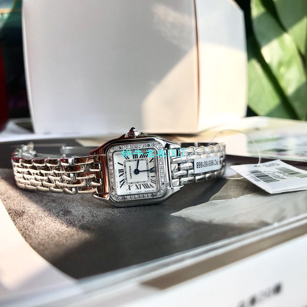 【 TOP  copy customized 硬货】 Cartier  PANTHÈRE DE  Cartier 系列W4PN0007女士 wrist watches  / K260