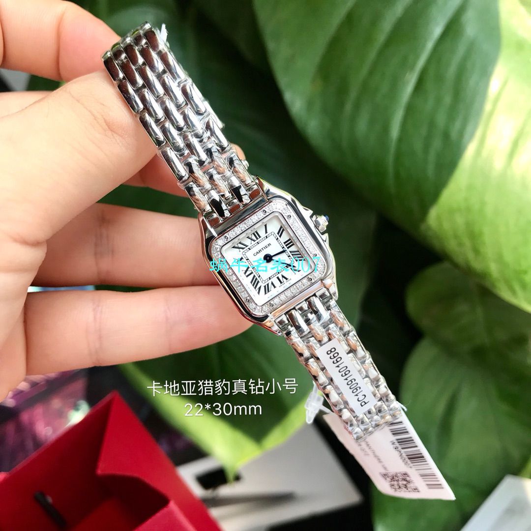 【 TOP  copy customized 硬货】 Cartier  PANTHÈRE DE  Cartier 系列W4PN0007女士 wrist watches  / K260