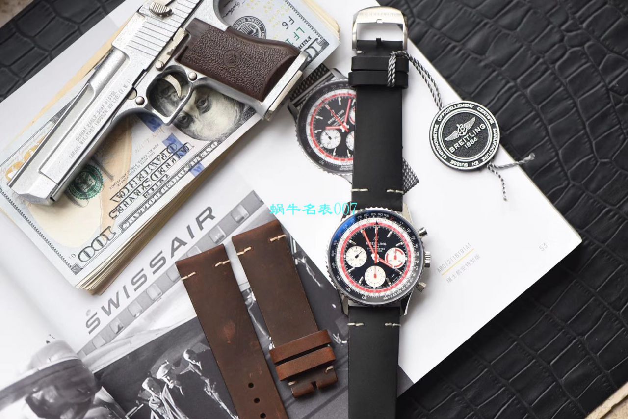 【V9 Factory 官网 Replica Watches 】 Breitling 航空计时1 B01计时 wrist watches  Replica 43SWISSAIR瑞士航空特别版系列 AB01211B1B1X1 wrist watches  / BL132