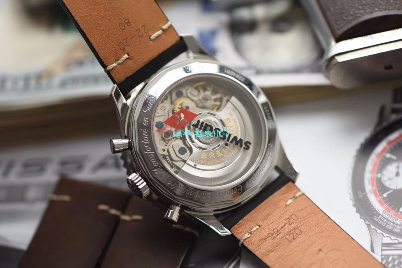 【V9 Factory  High quality  Replica Watches 】 Breitling 航空计时1 B01计时 wrist watches 43TWA环球航空特别版AB01219A1G1X1 wrist watches  / BL133