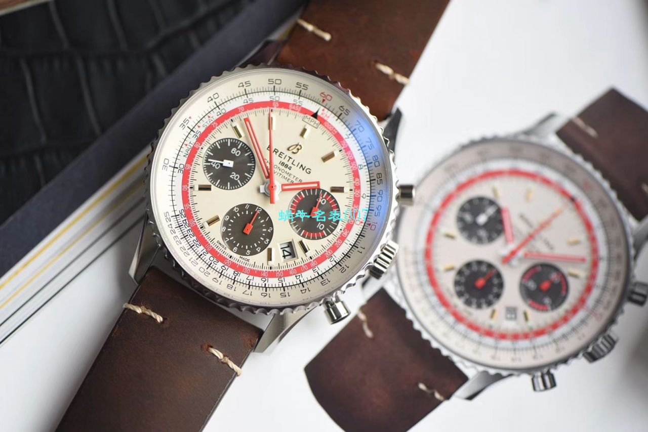 【V9 Factory 官网 Replica Watches 】 Breitling 航空计时1 B01计时 wrist watches  Replica 43SWISSAIR瑞士航空特别版系列 AB01211B1B1X1 wrist watches  / BL132