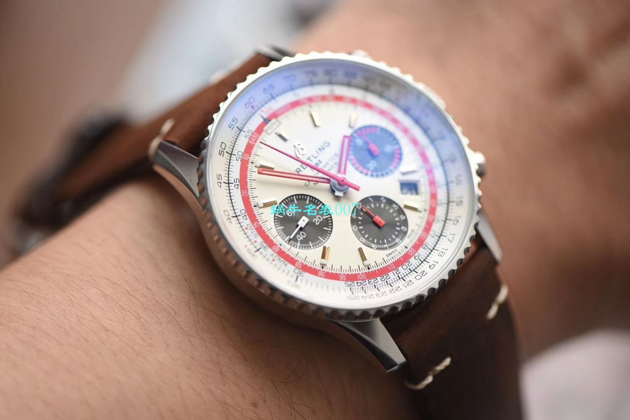 【V9 Factory  High quality  Replica Watches 】 Breitling 航空计时1 B01计时 wrist watches 43TWA环球航空特别版AB01219A1G1X1 wrist watches  / BL133
