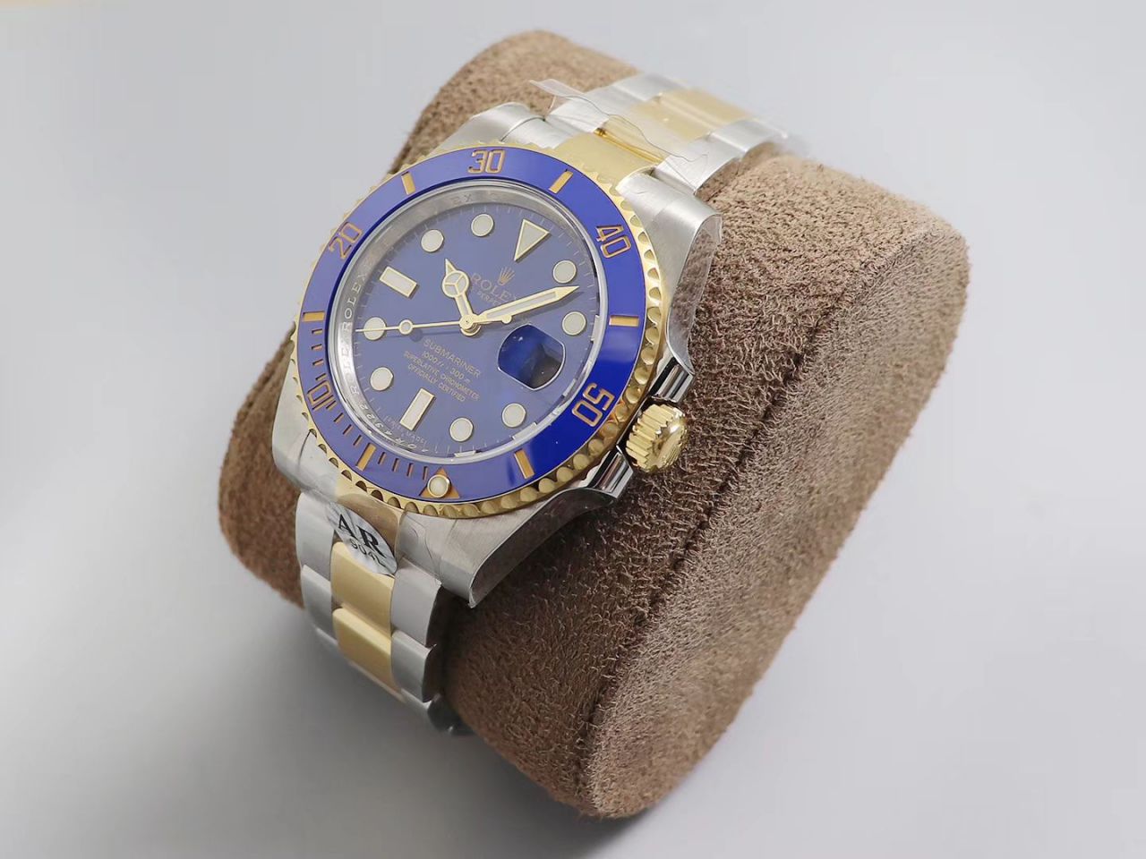 【AR Factory 官网 High quality  Replica V3版本】 Rolex  Submariner 型系列116613LB-97203，116613-LN-97203间金蓝黑 wrist watches  / R258