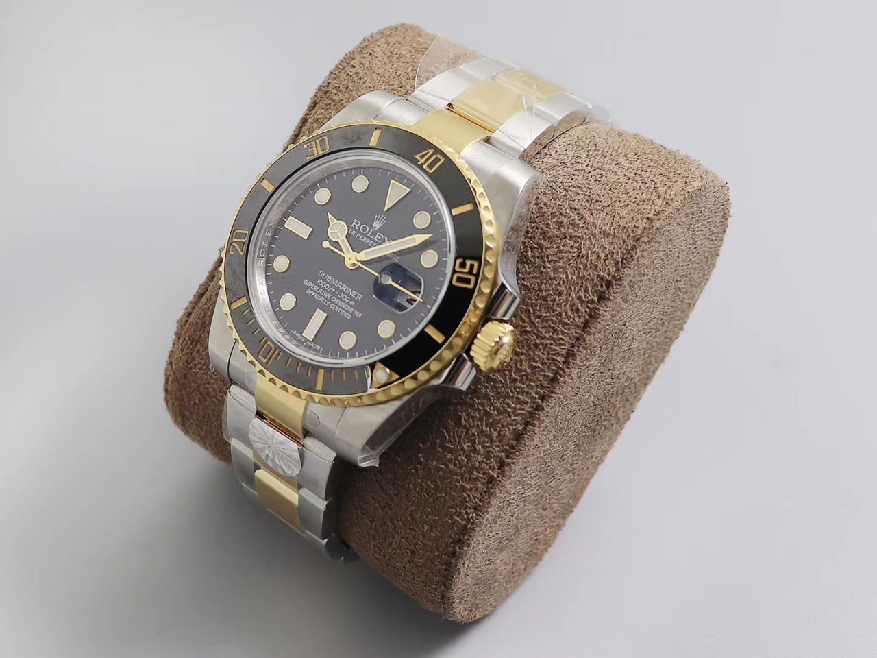 【AR Factory 官网 High quality  Replica V3版本】 Rolex  Submariner 型系列116613LB-97203，116613-LN-97203间金蓝黑 wrist watches  / R258