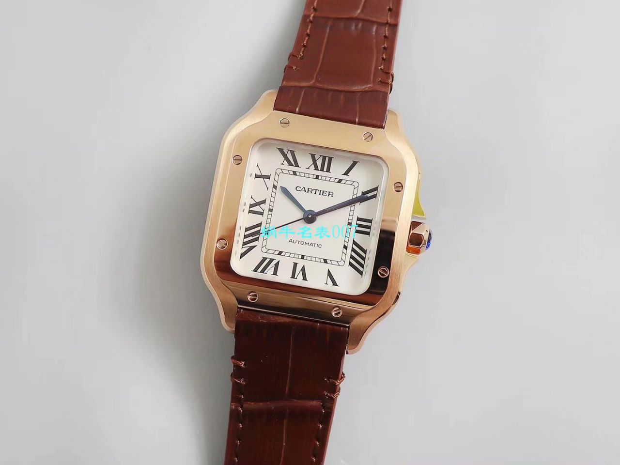 【V6 Factory  High quality  Replica Watches 】 Cartier   Santos 系列WGSA0012（中号） wrist watches  / K261
