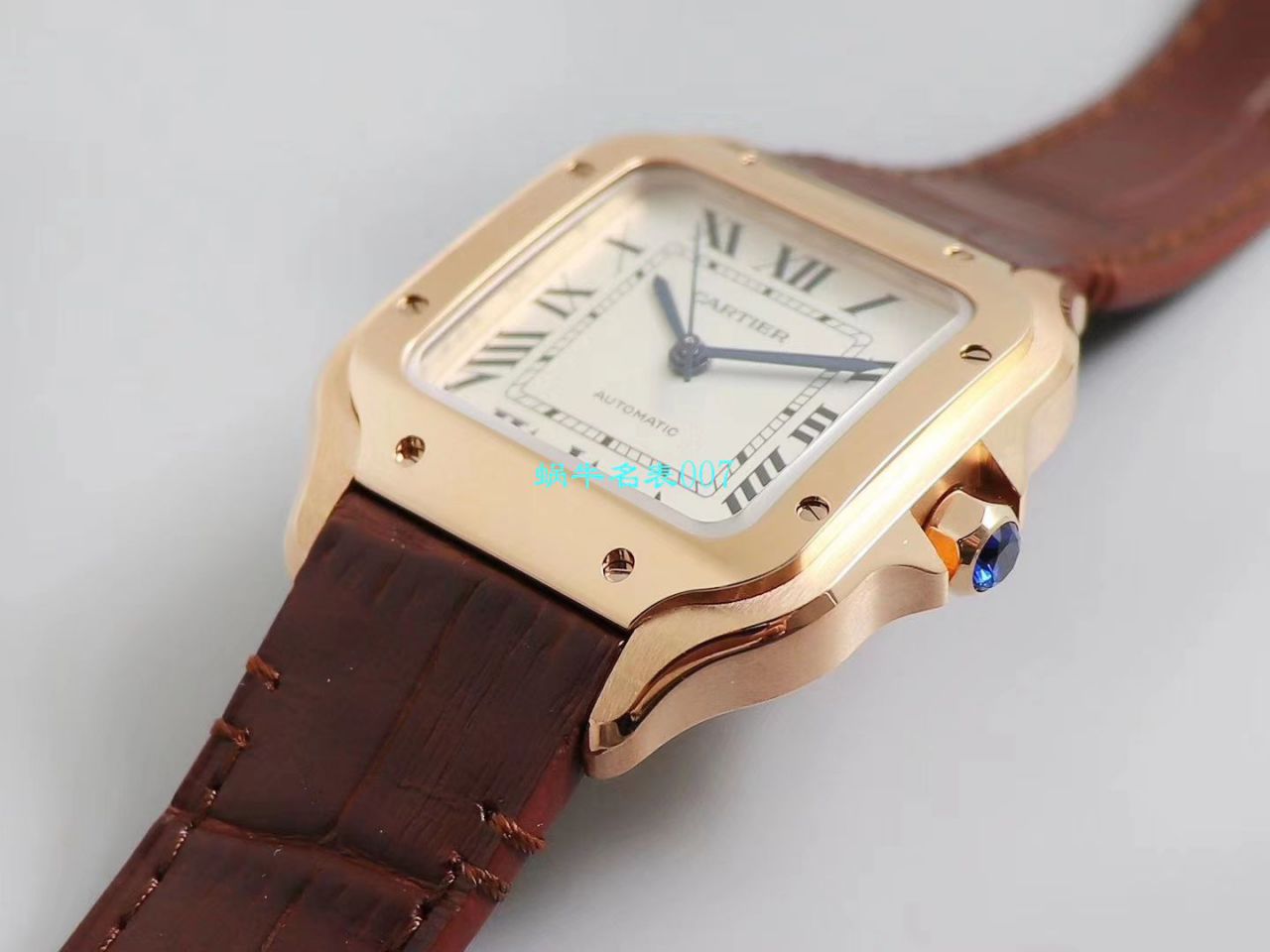 【V6 Factory  High quality  Replica Watches 】 Cartier   Santos 系列WGSA0012（中号） wrist watches  / K261
