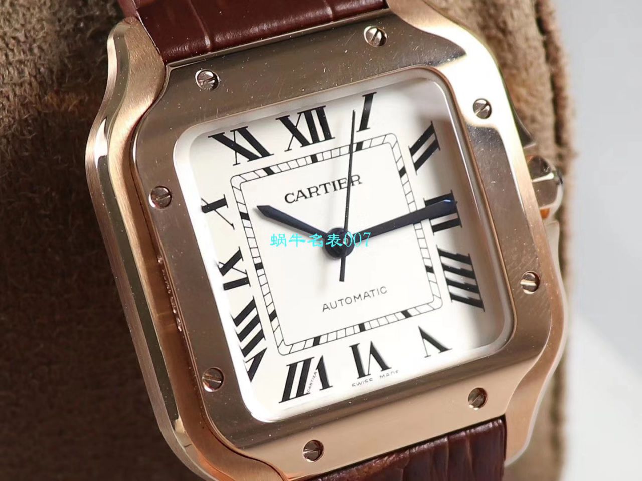 【V6 Factory  High quality  Replica Watches 】 Cartier   Santos 系列WGSA0012（中号） wrist watches  / K261