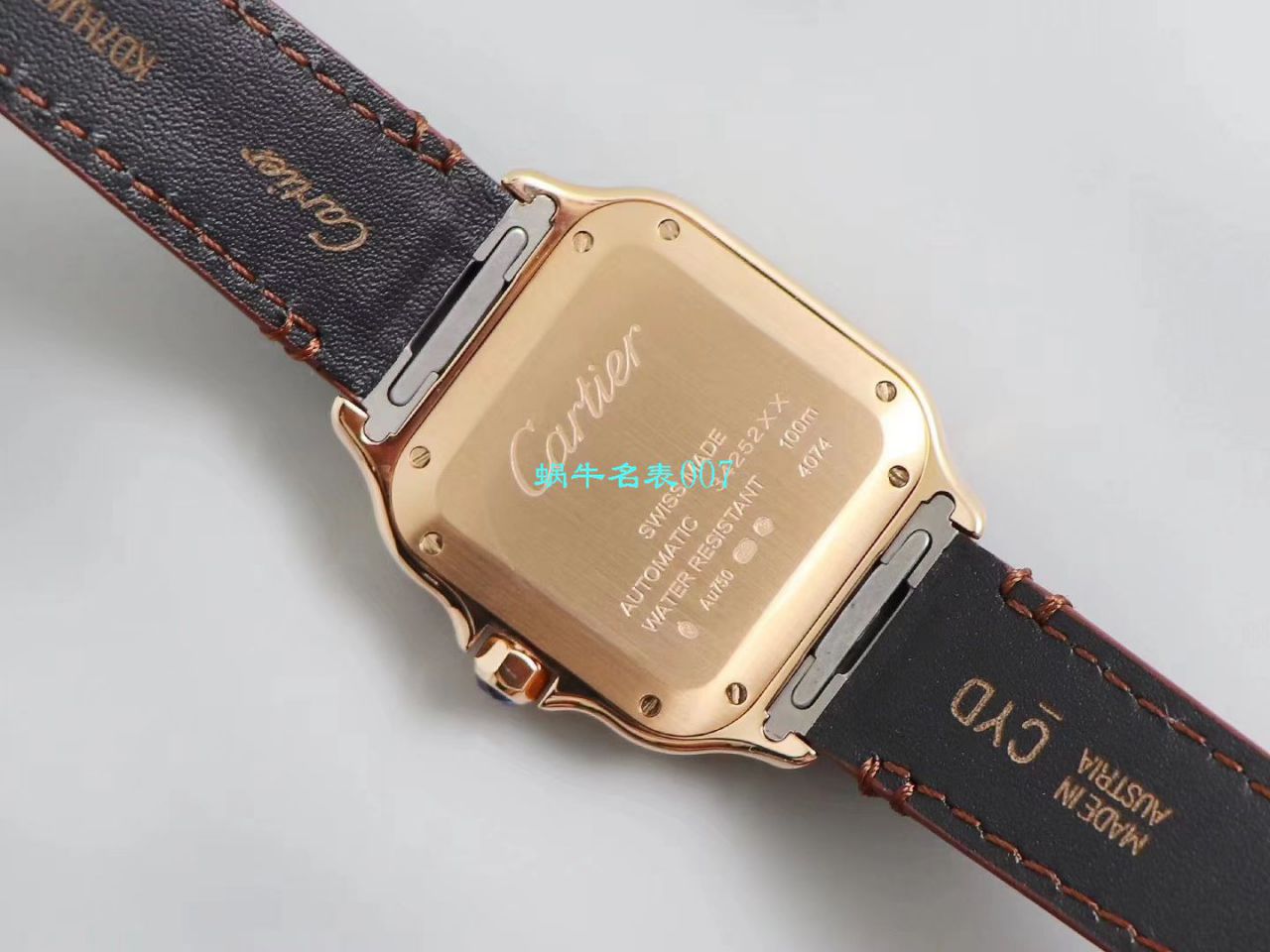 【V6 Factory  High quality  Replica Watches 】 Cartier   Santos 系列WGSA0012（中号） wrist watches  / K261
