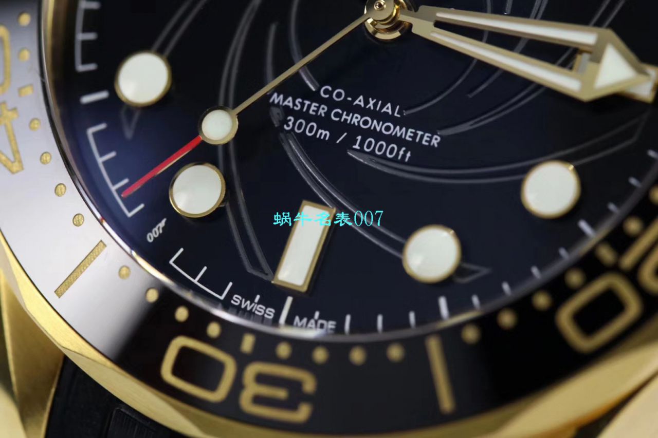 VS Factory OMEGA黄金版007詹姆斯邦德女王特使限量版 Replica Copy 210.62.42.20.01.001 wrist watches  / VS007