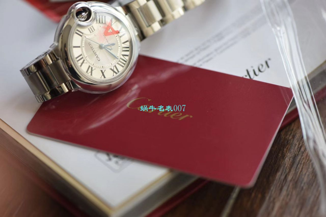 【HBBV6 Factory 官网 High quality  Replica 女表】 Cartier  36毫米蓝气球超级副本蓝气球7K版W6920046 wrist watches  / K263