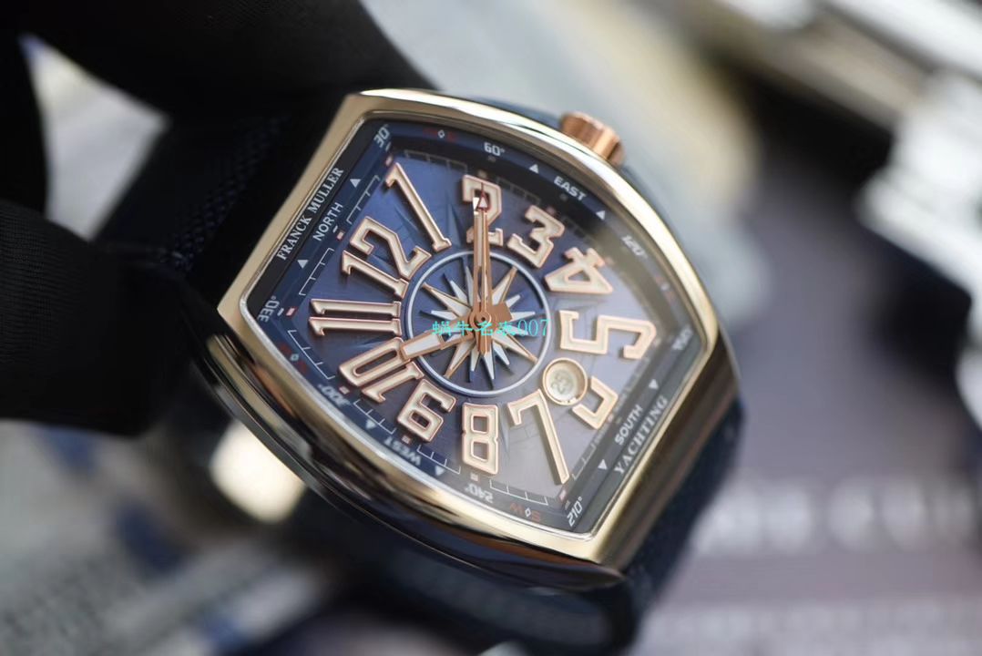 【ABS Factory 法穆兰 High quality  Replica Watches 】 Franck Muller YACHTING系列V45 SC DT YACHTING OG wrist watches  / FL067