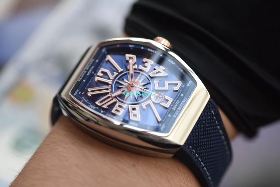 【ABS Factory 法穆兰 High quality  Replica Watches 】 Franck Muller YACHTING系列V45 SC DT YACHTING OG wrist watches  / FL067
