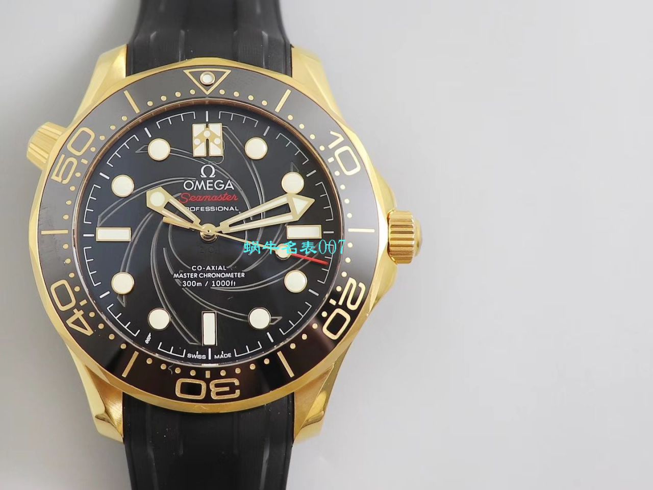 VS Factory OMEGA黄金版007詹姆斯邦德女王特使限量版 Replica Copy 210.62.42.20.01.001 wrist watches  / VS007