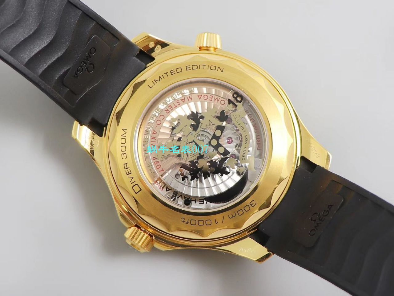 VS Factory OMEGA黄金版007詹姆斯邦德女王特使限量版 Replica Copy 210.62.42.20.01.001 wrist watches  / VS007