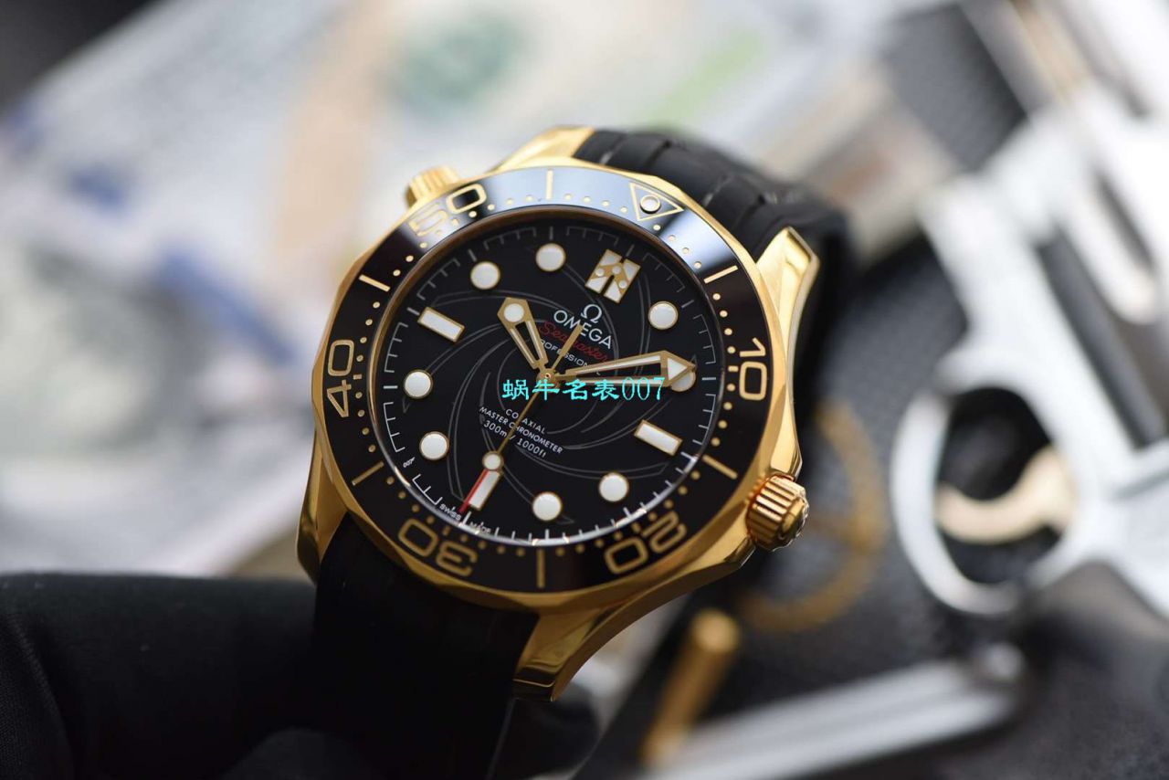 VS Factory OMEGA黄金版007詹姆斯邦德女王特使限量版 Replica Copy 210.62.42.20.01.001 wrist watches  / VS007