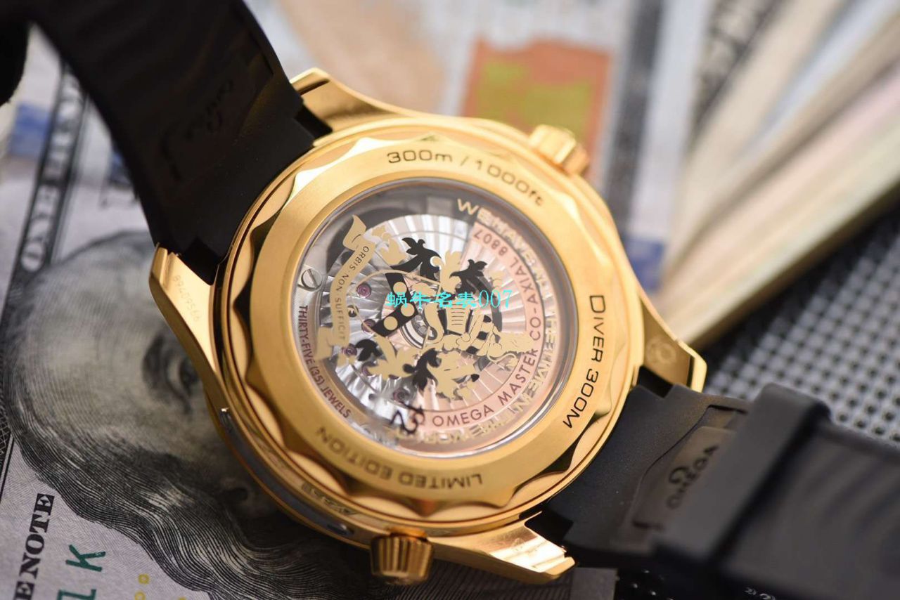 VS Factory OMEGA黄金版007詹姆斯邦德女王特使限量版 Replica Copy 210.62.42.20.01.001 wrist watches  / VS007