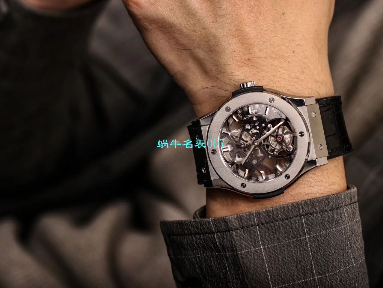 JB Factory  hublot 经典融合 Tourbillon  Replica Copy 表505 OX 0180 LR 0904，505.OX.0180.LR.1904，505.OX.0180.LR，505.TX.0170.LR wrist watches  / YUB077