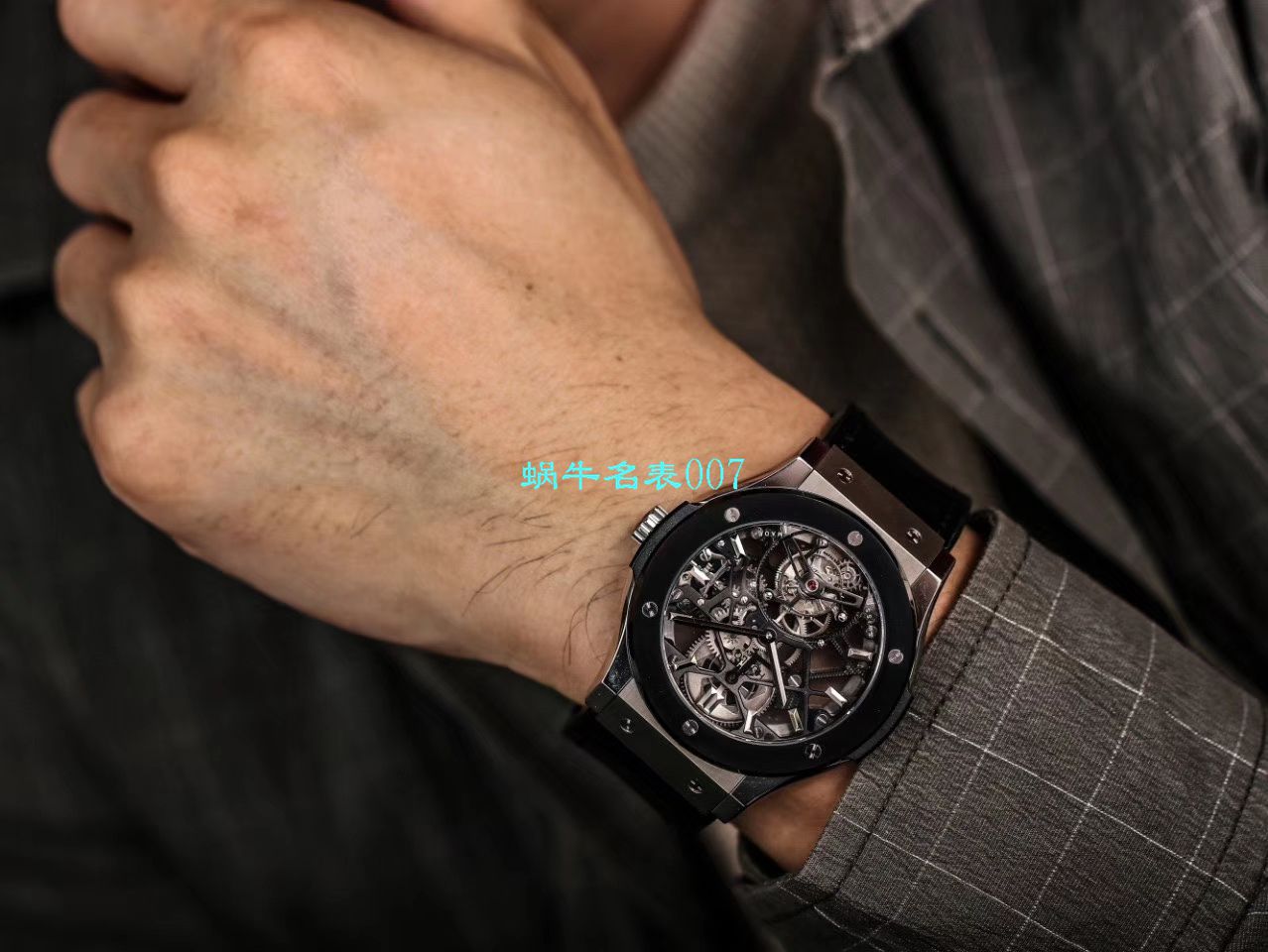 JB Factory  hublot 经典融合 Tourbillon  Replica Copy 表505 OX 0180 LR 0904，505.OX.0180.LR.1904，505.OX.0180.LR，505.TX.0170.LR wrist watches  / YUB077