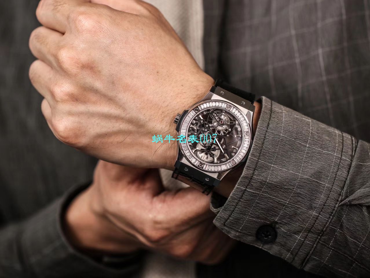 JB Factory  hublot 经典融合 Tourbillon  Replica Copy 表505 OX 0180 LR 0904，505.OX.0180.LR.1904，505.OX.0180.LR，505.TX.0170.LR wrist watches  / YUB077