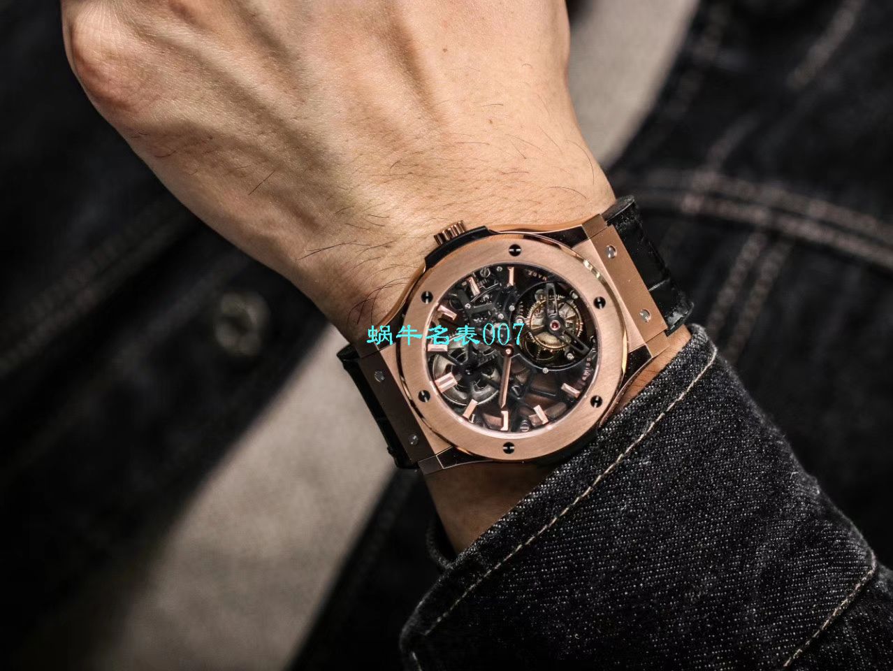 JB Factory  hublot 经典融合 Tourbillon  Replica Copy 表505 OX 0180 LR 0904，505.OX.0180.LR.1904，505.OX.0180.LR，505.TX.0170.LR wrist watches  / YUB077