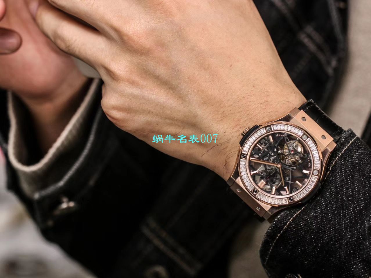 JB Factory  hublot 经典融合 Tourbillon  Replica Copy 表505 OX 0180 LR 0904，505.OX.0180.LR.1904，505.OX.0180.LR，505.TX.0170.LR wrist watches  / YUB077