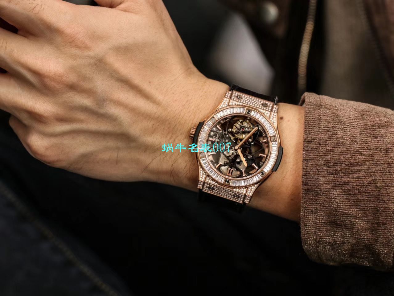 JB Factory  hublot 经典融合 Tourbillon  Replica Copy 表505 OX 0180 LR 0904，505.OX.0180.LR.1904，505.OX.0180.LR，505.TX.0170.LR wrist watches  / YUB077