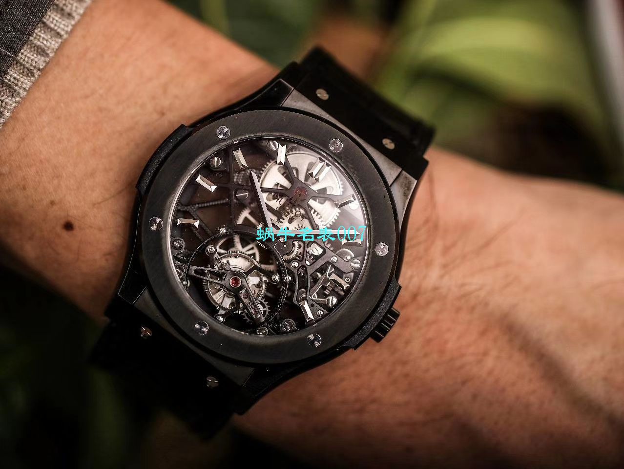 JB Factory  hublot 经典融合 Tourbillon  Replica Copy 表505 OX 0180 LR 0904，505.OX.0180.LR.1904，505.OX.0180.LR，505.TX.0170.LR wrist watches  / YUB077