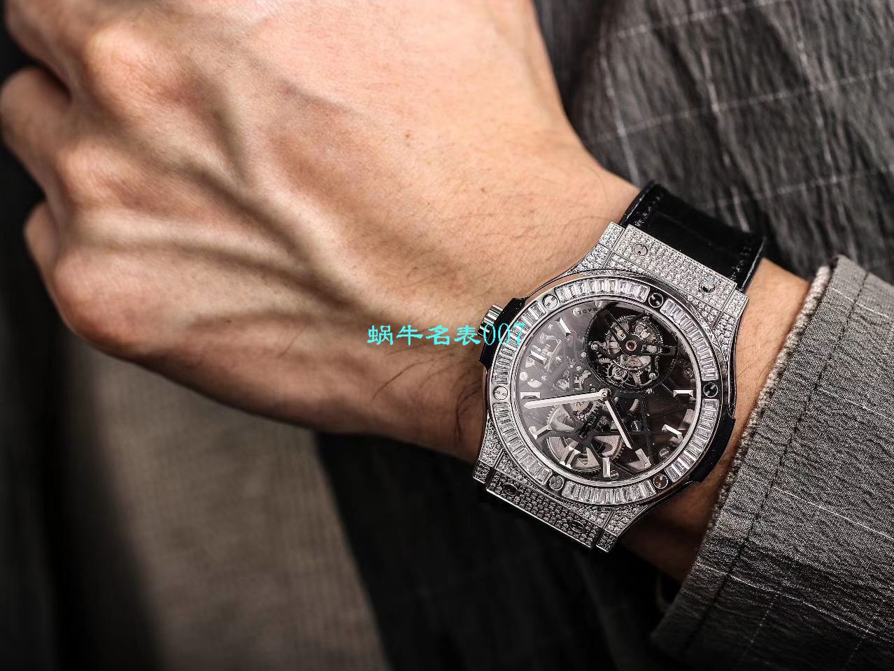 JB Factory  hublot 经典融合 Tourbillon  Replica Copy 表505 OX 0180 LR 0904，505.OX.0180.LR.1904，505.OX.0180.LR，505.TX.0170.LR wrist watches  / YUB077
