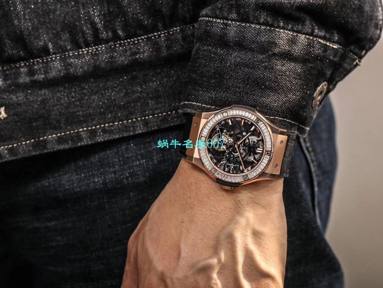 JB Factory  hublot 经典融合 Tourbillon  Replica Copy 表505 OX 0180 LR 0904，505.OX.0180.LR.1904，505.OX.0180.LR，505.TX.0170.LR wrist watches  / YUB077