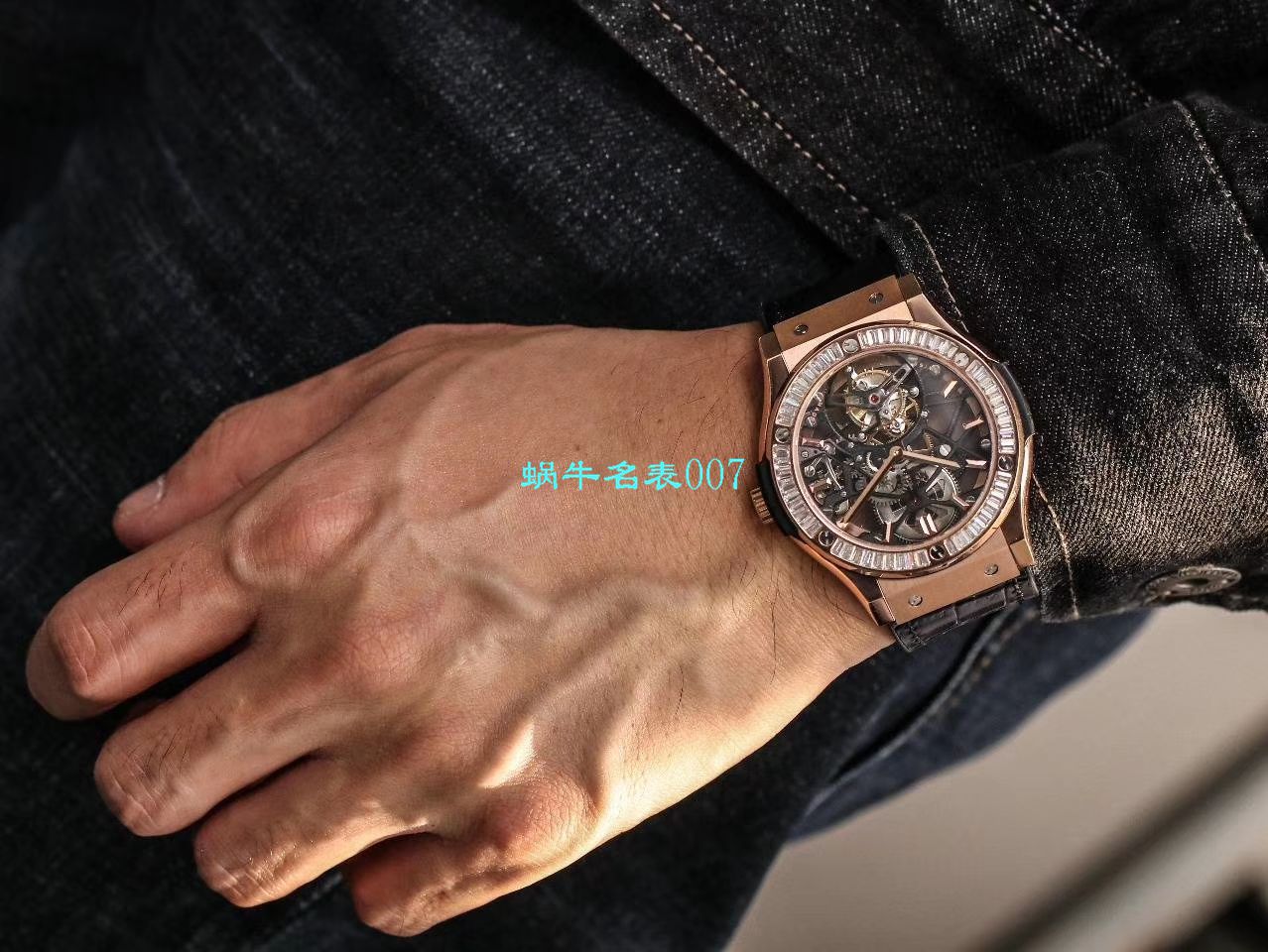 JB Factory  hublot 经典融合 Tourbillon  Replica Copy 表505 OX 0180 LR 0904，505.OX.0180.LR.1904，505.OX.0180.LR，505.TX.0170.LR wrist watches  / YUB077