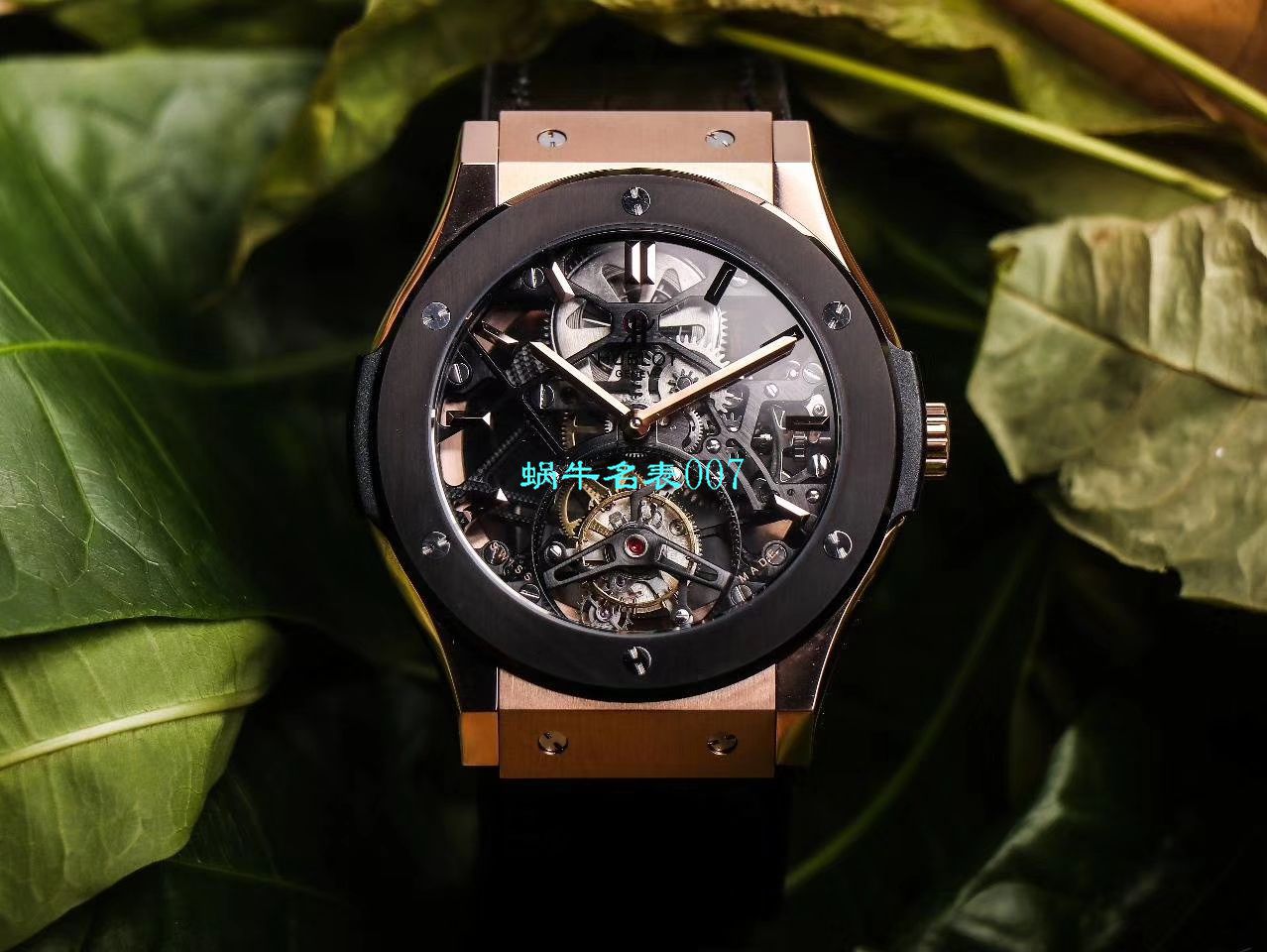 JB Factory  hublot 经典融合 Tourbillon  Replica Copy 表505 OX 0180 LR 0904，505.OX.0180.LR.1904，505.OX.0180.LR，505.TX.0170.LR wrist watches  / YUB077