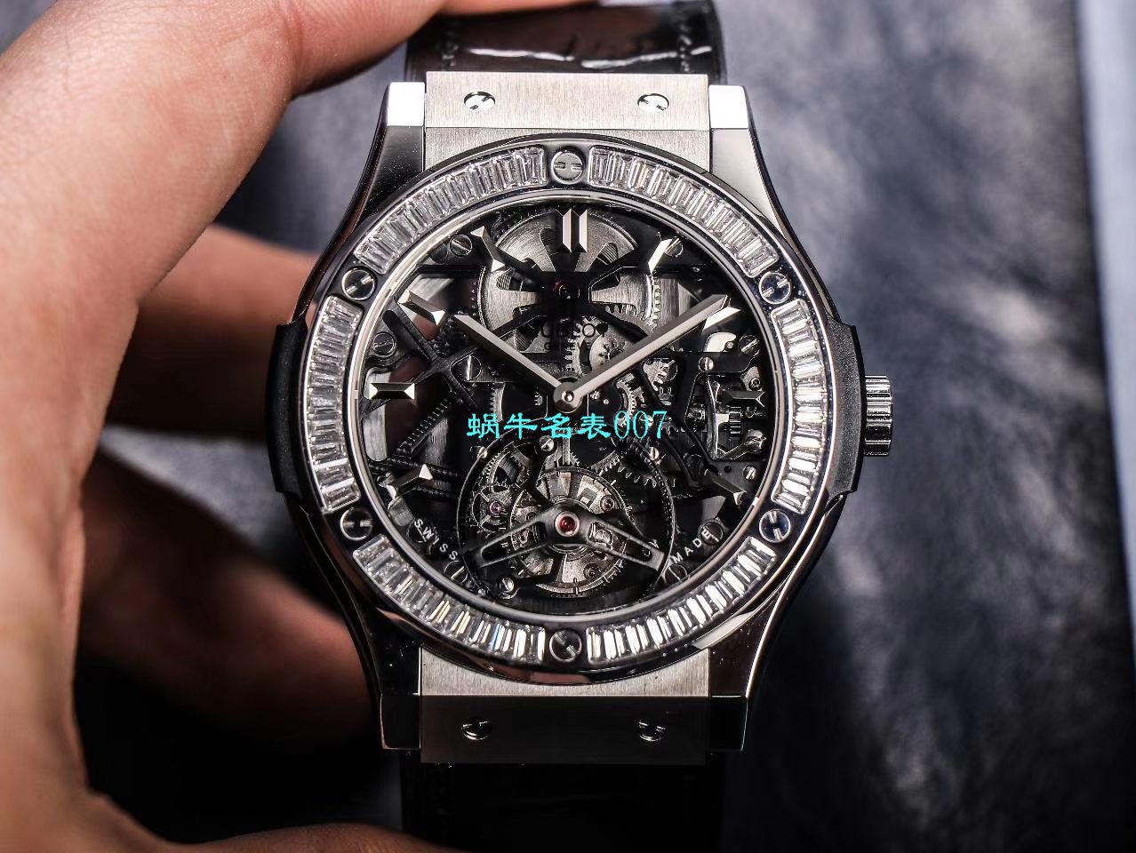 JB Factory  hublot 经典融合 Tourbillon  Replica Copy 表505 OX 0180 LR 0904，505.OX.0180.LR.1904，505.OX.0180.LR，505.TX.0170.LR wrist watches  / YUB077