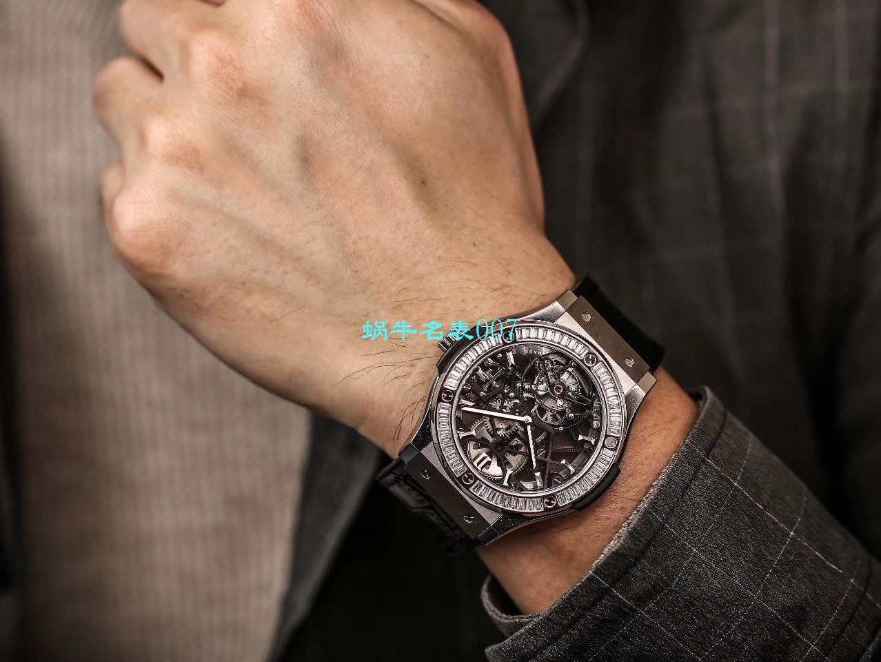 JB Factory  hublot 经典融合 Tourbillon  Replica Copy 表505 OX 0180 LR 0904，505.OX.0180.LR.1904，505.OX.0180.LR，505.TX.0170.LR wrist watches  / YUB077