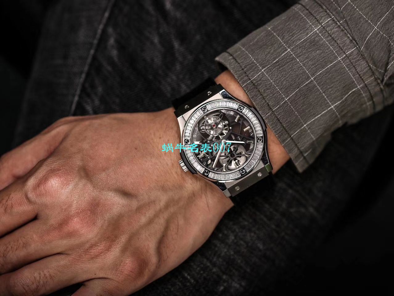 JB Factory  hublot 经典融合 Tourbillon  Replica Copy 表505 OX 0180 LR 0904，505.OX.0180.LR.1904，505.OX.0180.LR，505.TX.0170.LR wrist watches  / YUB077