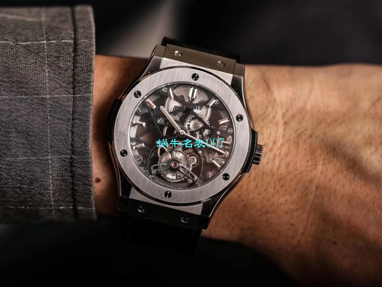 JB Factory  hublot 经典融合 Tourbillon  Replica Copy 表505 OX 0180 LR 0904，505.OX.0180.LR.1904，505.OX.0180.LR，505.TX.0170.LR wrist watches  / YUB077