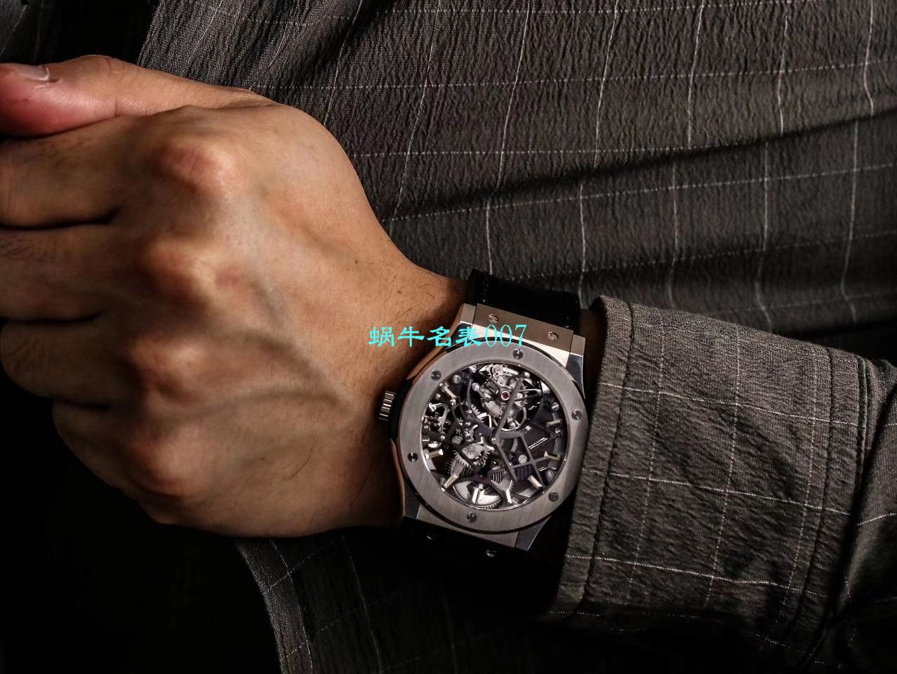 JB Factory  hublot 经典融合 Tourbillon  Replica Copy 表505 OX 0180 LR 0904，505.OX.0180.LR.1904，505.OX.0180.LR，505.TX.0170.LR wrist watches  / YUB077