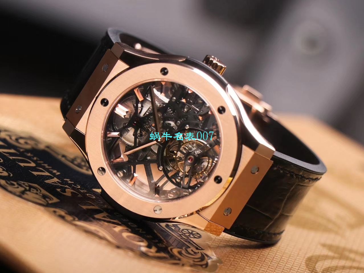 JB Factory  hublot 经典融合 Tourbillon  Replica Copy 表505 OX 0180 LR 0904，505.OX.0180.LR.1904，505.OX.0180.LR，505.TX.0170.LR wrist watches  / YUB077